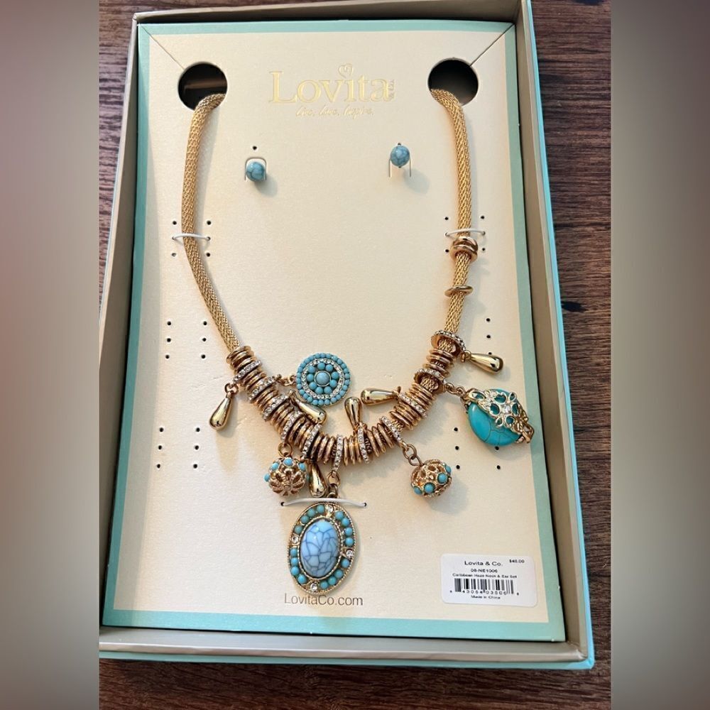 Lovita Necklace and Earrings